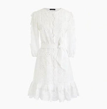 Lade das Bild in den Galerie-Viewer, Tie-Waist Eyelet Dress
